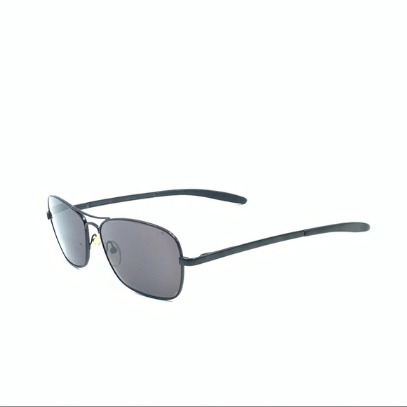 Design Optics Z63ZZ Black Oval Sunglasses Frames - Picture 3 of 4